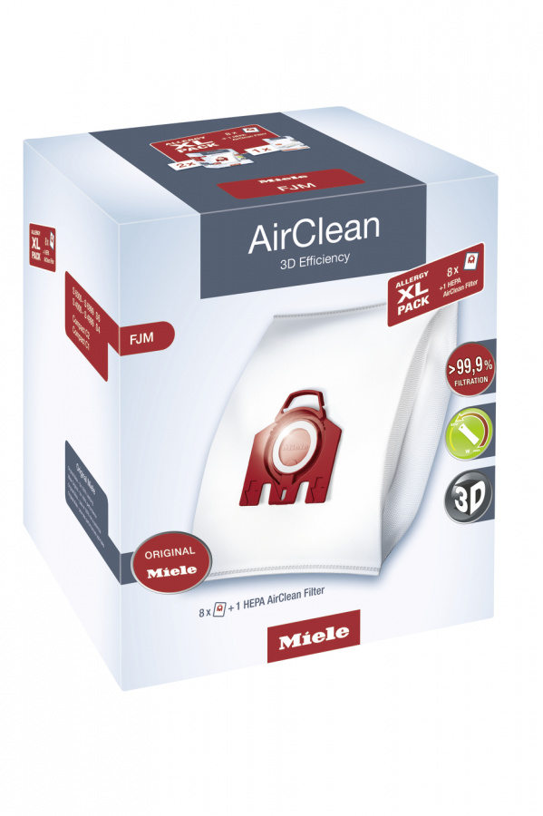 Комплект мешков пылесбор. Allergy XL Pack 2 HyClean FJM + фильтр HA50
