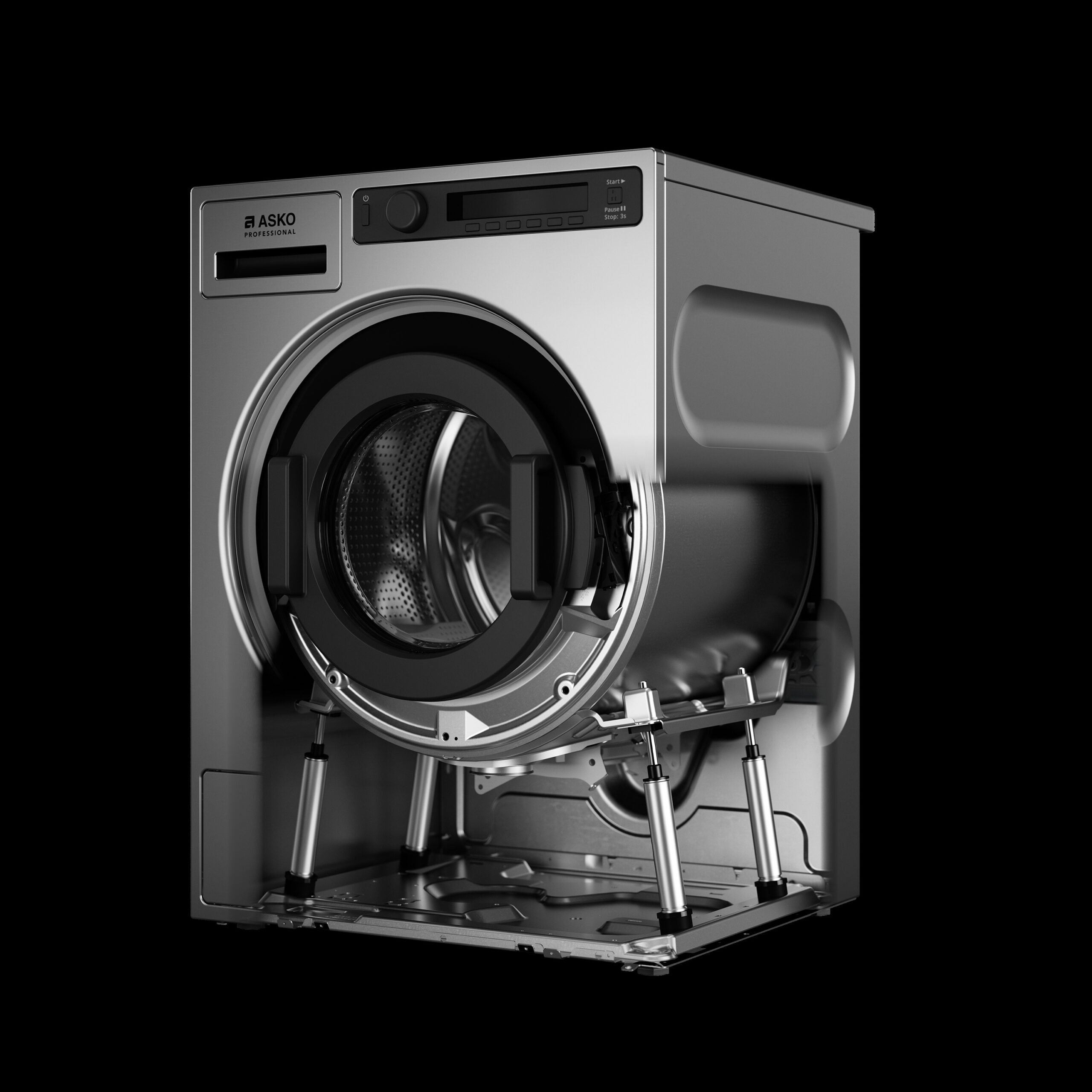 Профессиональная стиральная машина Asko WMC6767VI.S